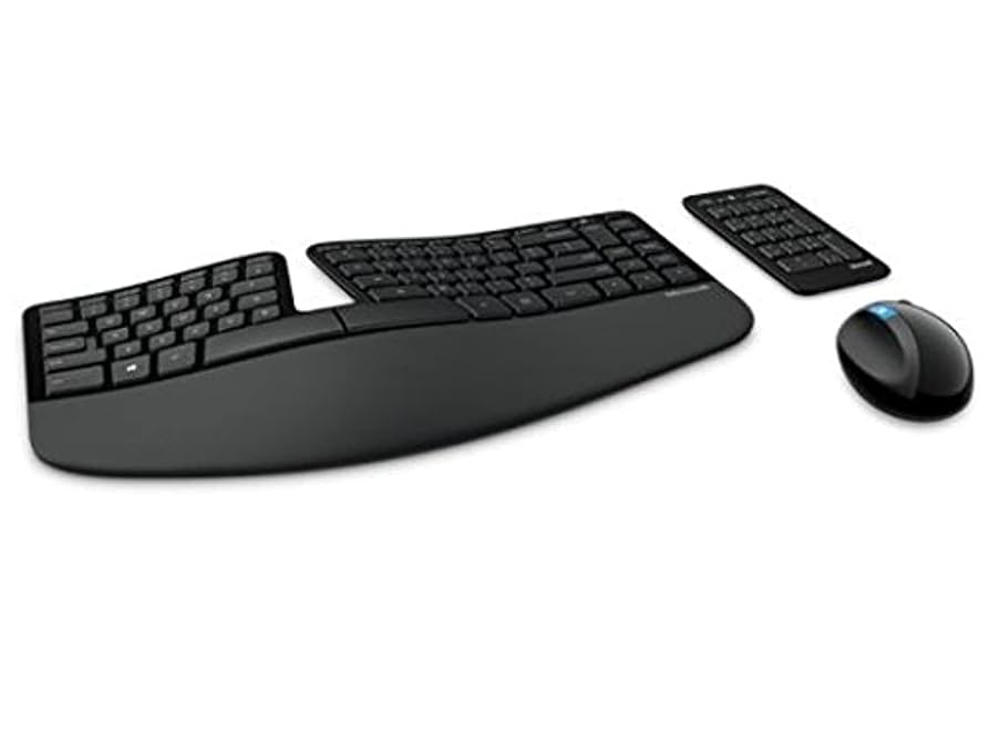 Microsoft Sculpt Ergonomic Wireless French Keyboard Mouse